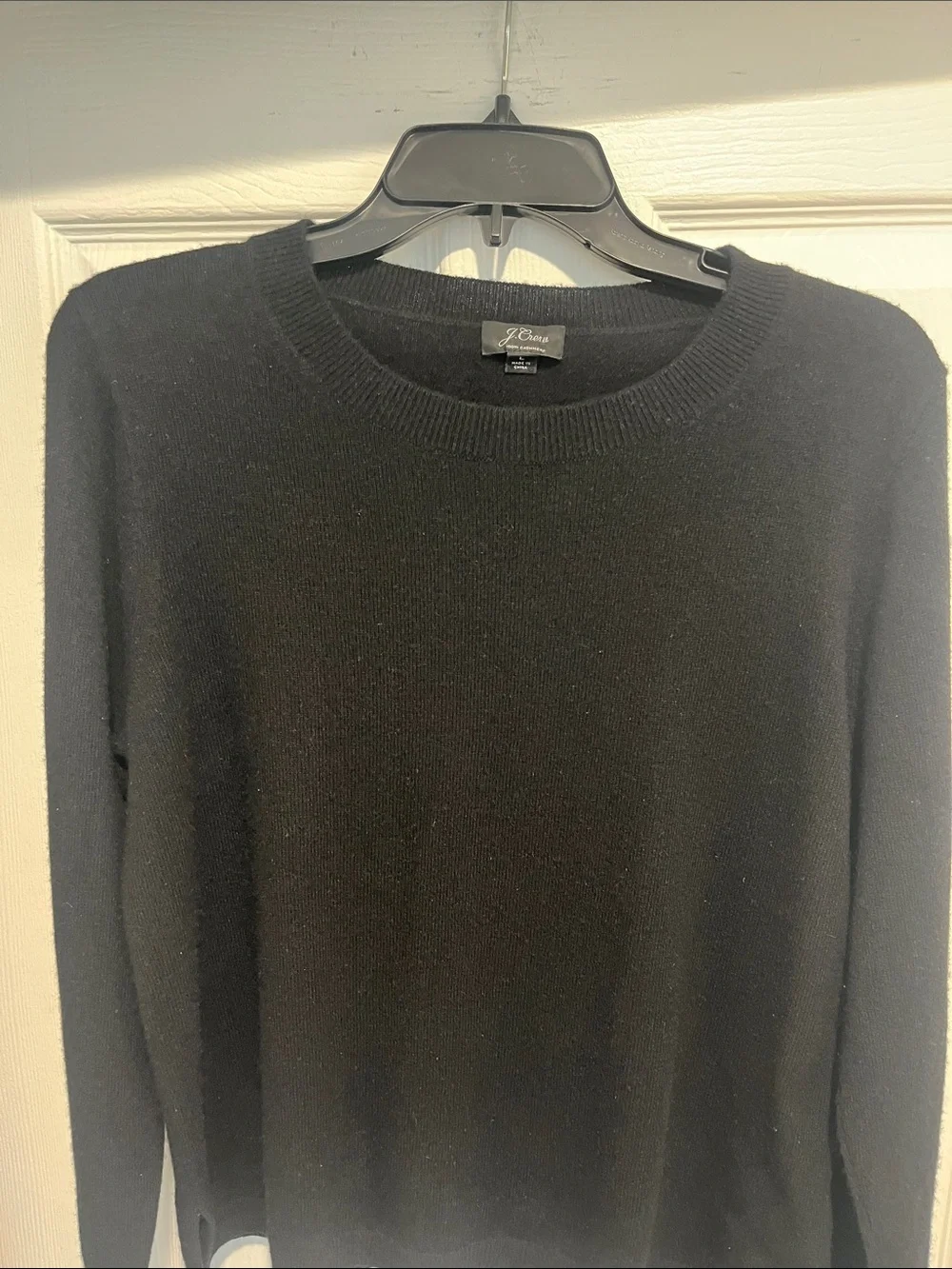 Women’s  Black Crewneck Sweater